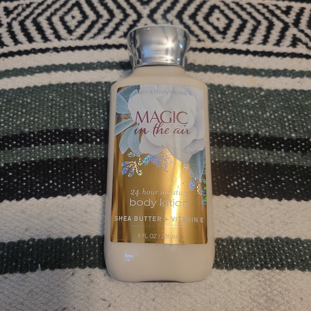 Bath & Body Works Magic in the Air Body Lotion 8 oz Shea Vitamin E Discontinued